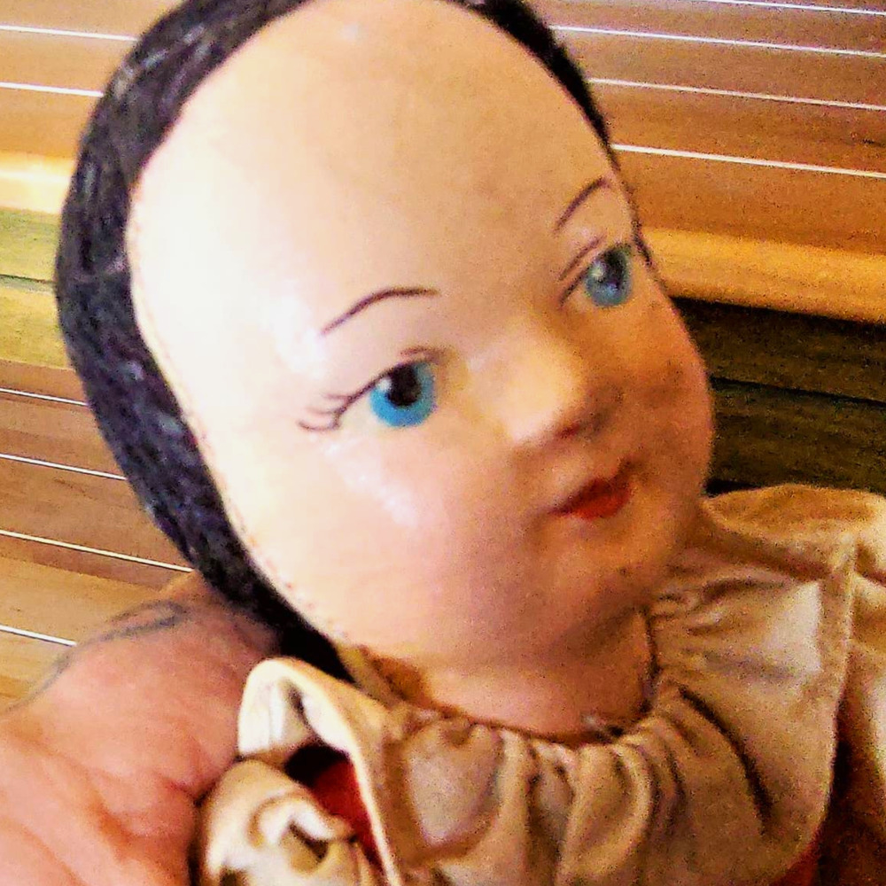 1940's Vintage "Polish Girl"  Doll Made in Poland - Picture 6 of 10